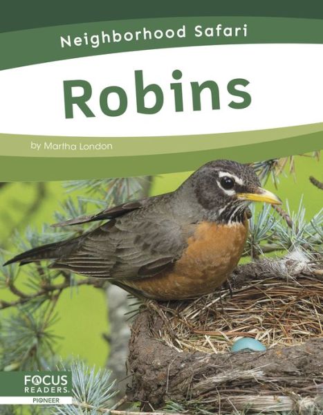 Cover for Martha London · Robins - Neighborhood Safari (Hardcover Book) (2020)