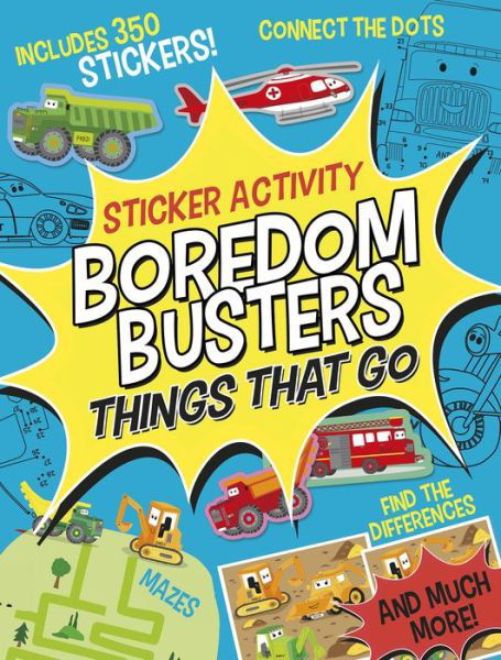 Cover for Tiger Tales · Boredom Busters : Things That Go Sticker Activity (Bok) (2023)