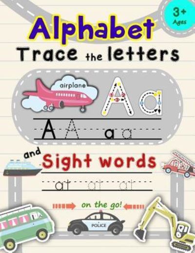 Cover for K Imagine Education · Alphabet Trace The Letters and Sight Words (Paperback Book) (2018)