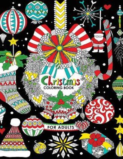 Cover for Tiny Cactus Publishing · Christmas Coloring Book for Adults (Taschenbuch) (2017)