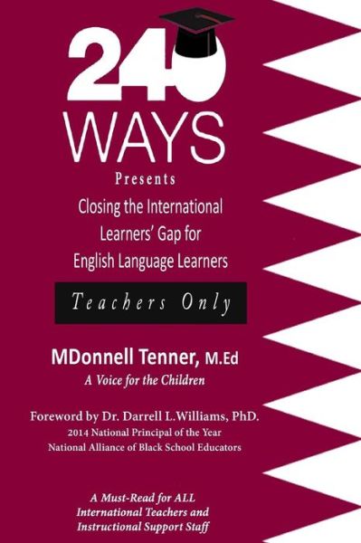 Cover for Mdonnell Tenner · Closing the International Learners' Gap for English Language Learners (Paperback Book) (2018)