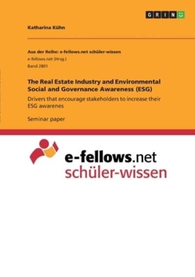 Cover for Kühn · The Real Estate Industry and Envir (N/A)