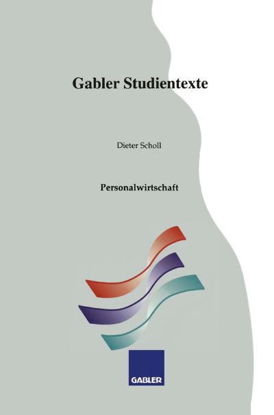 Cover for Dieter Scholl · Personalwirtschaft - Gabler-Studientexte (Paperback Book) [1994 edition] (1994)