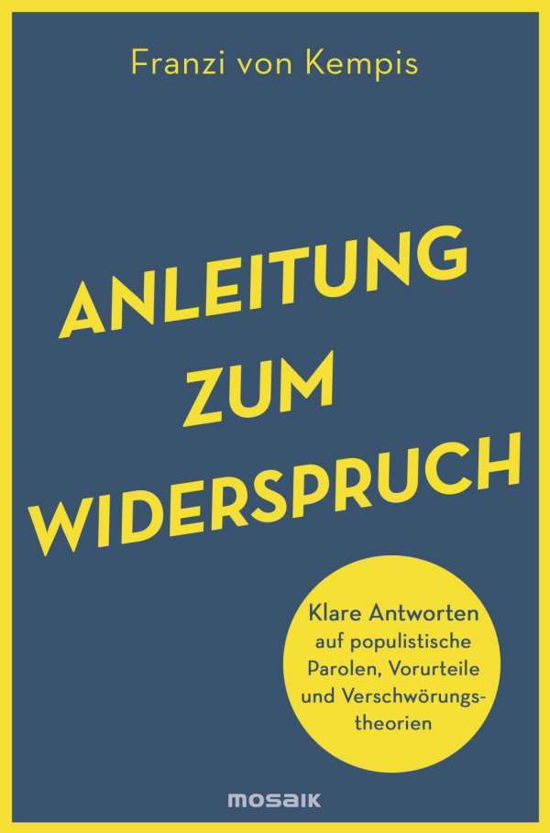 Cover for Kempis · Anleitung zum Widerspruch (Bok)