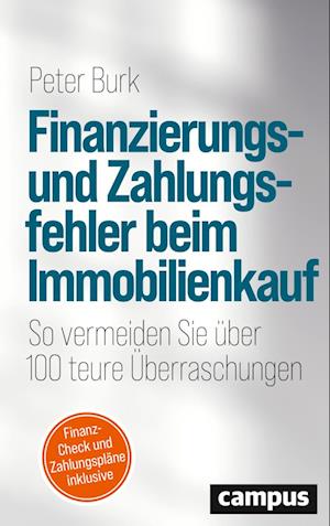 Cover for Peter Burk · Finanzierungs- Und Zahlungsfehler Beim Immobilienkauf (Book)