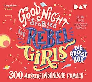Good Night Stories for Rebel G - Favilli, Elena; Cavallo, Franc - Música - Der Audio Verlag - 9783742420558 - 