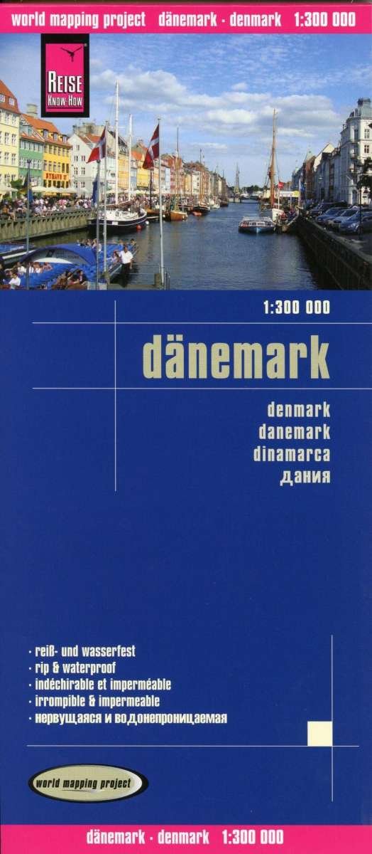 Cover for Reise Know-How · World Mapping Project: Denmark (Innbunden bok) (2020)
