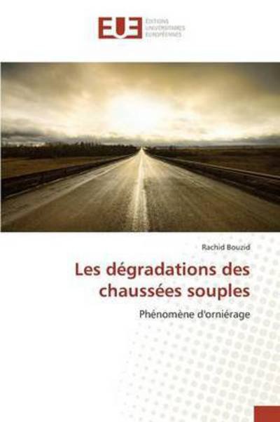 Cover for Bouzid · Les dégradations des chaussées s (Book) (2015)