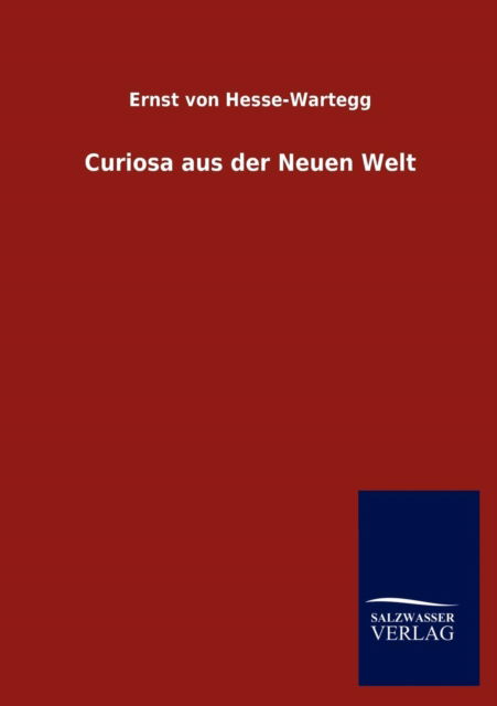 Curiosa Aus Der Neuen Welt - Ernst Von Hesse-wartegg - Books - Salzwasser-Verlag GmbH - 9783846016558 - December 20, 2012