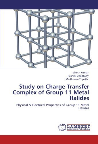 Cover for Madhoram Tripathi · Study on Charge Transfer Complex of Group 11 Metal Halides: Physical &amp; Electrical Properties of Group 11 Metal Halides (Paperback Book) (2012)