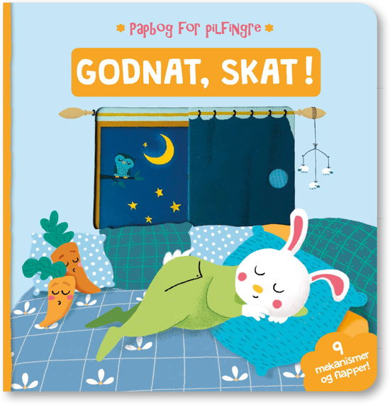 Cover for Papbog for pilfingre: Godnat, skat (Kartonbuch) [1. Ausgabe] (2022)