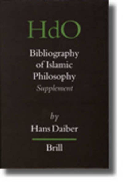 Cover for H. · Bibliography of Islamic Philosophy (Handbook of Oriental Studies) (Hardcover Book) (2006)