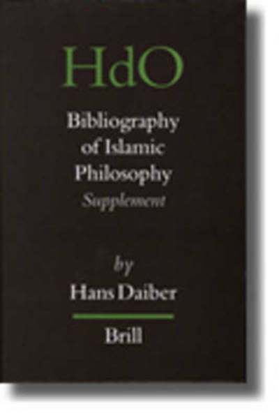 Cover for H. · Bibliography of Islamic Philosophy (Handbook of Oriental Studies) (Hardcover Book) (2006)