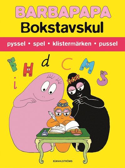 Cover for Talus Taylor Annette Tison · Barbapapa - Bokstavskul (Paperback Book) (2014)