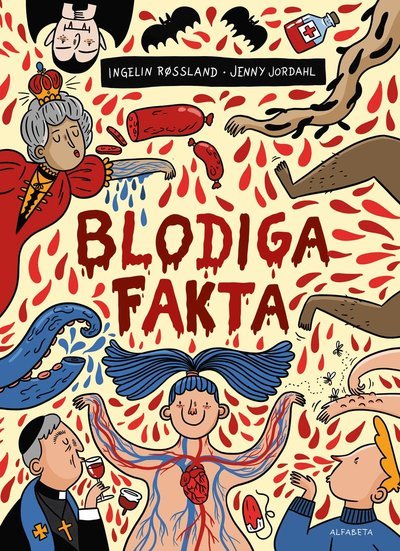 Cover for Ingelin Røssland · Blodiga fakta (Gebundesens Buch) (2023)