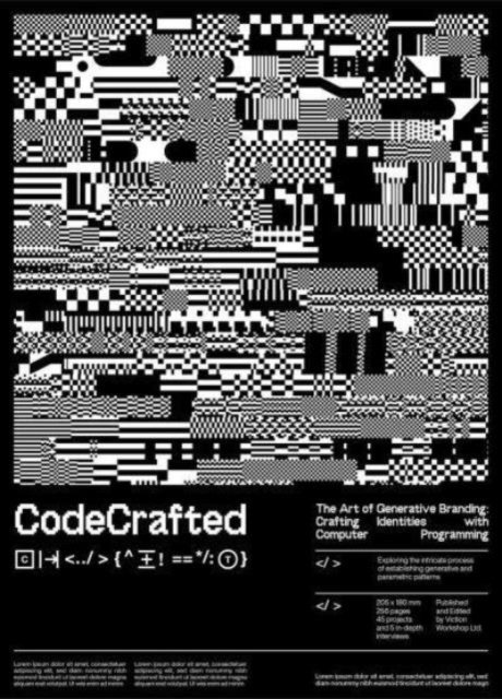 Cover for Victionary · CodeCrafted: Generative Design in Branding (Paperback Book) (2025)