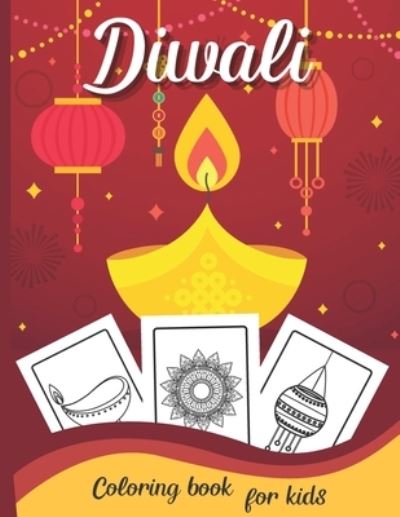 Cover for Mason William · Diwali Coloring Bokk for Kids (Paperback Book) (2020)