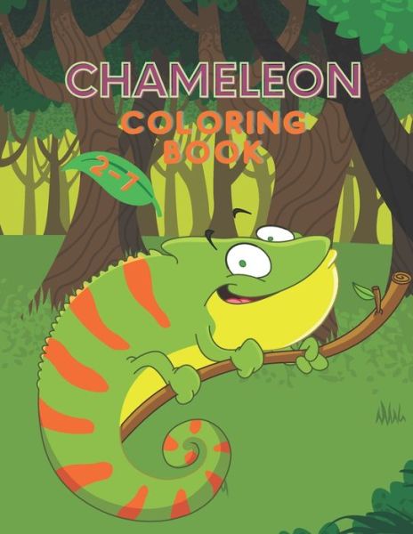 Cover for Muz Aka · Chameleon Coloring Book (Paperback Book) (2020)