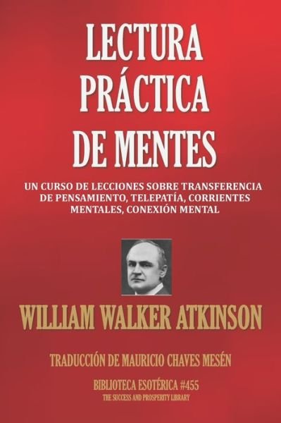 Cover for William Walker Atkinson · Lectura Practica de Mentes (Taschenbuch) (2020)