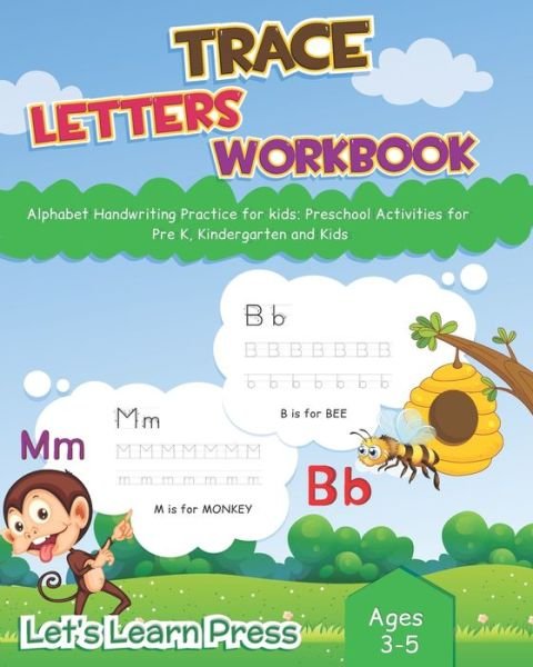 Cover for Let's Learn Press · Trace Letters Workbook (Paperback Book) (2020)