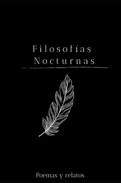 Cover for Agostina García · Filosofias nocturnas (Paperback Book) (2020)