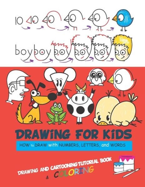 Cover for Maoui Kamel · Drawing For Kids (Paperback Book) (2020)
