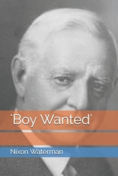 Cover for Nixon Waterman · 'Boy Wanted' (Paperback Book) (2021)