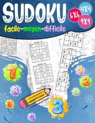 Cover for Badabooom Collection · Sudoku facile-moyen-difficile (Pocketbok) (2020)