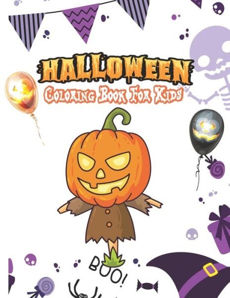 Cover for Ssr Press · Halloween Coloring Book For Kids (Taschenbuch) (2020)