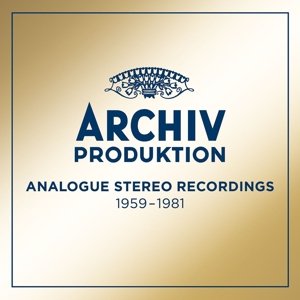 Cover for Archiv Produktion: Analogue Recordings 1959-1981 (CD) (2016)