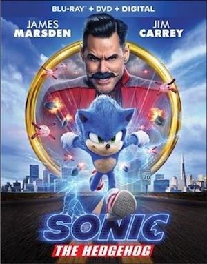 Cover for Sonic the Hedgehog (Blu-ray) (2020)