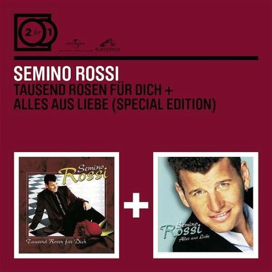 Cover for Semino Rossi · Tausend Rosen.. /alles Fur Dich/.. Aus Liebe / -2for1- (CD) (2015)