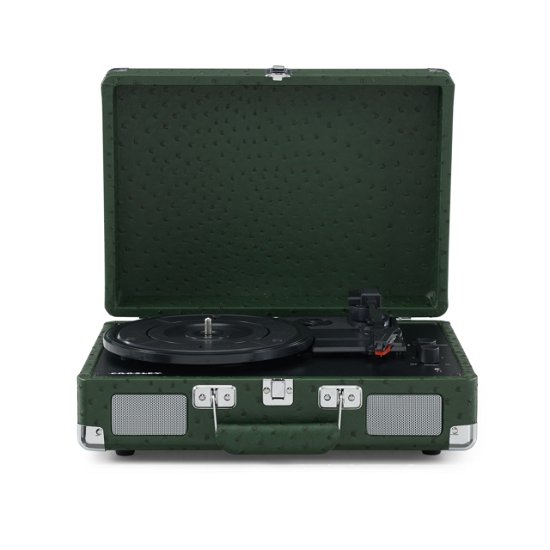 Cover for Crosley · Cruiser Deluxe Portable Turntable (Green Ostrich)- Now With Bluetooth Out (Pladespiller)