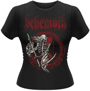 Cover for Behemoth · Bashing the Bible -girlie/s- Black T-shirt with Front Print (T-shirt) (2012)