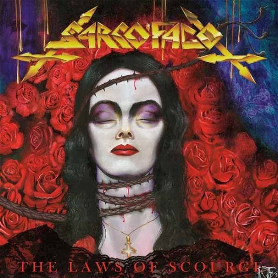 Cover for Sarcofago · The laws of scourge (Kassette) (2024)