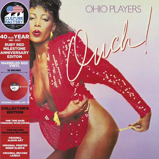 Ouch (Red Vinyl) - Ohio Players - Música - CULTURE FACTORY - 0819514012559 - 20 de outubro de 2023