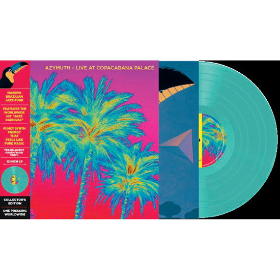 Live At Copacabana Palace (Blue / Green Vinyl) - Azymuth - Musikk - CULTURE FACTORY - 3700477836559 - 15. mars 2024