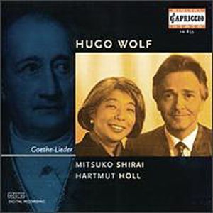 Cover for Shirai,mitsuko / Höll,hartmut · * Goethe-Lieder (CD) (2008)