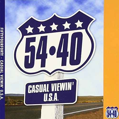 Cover for 54-40 · Casual Viewin'U (CD) [Japan Import edition] (2002)