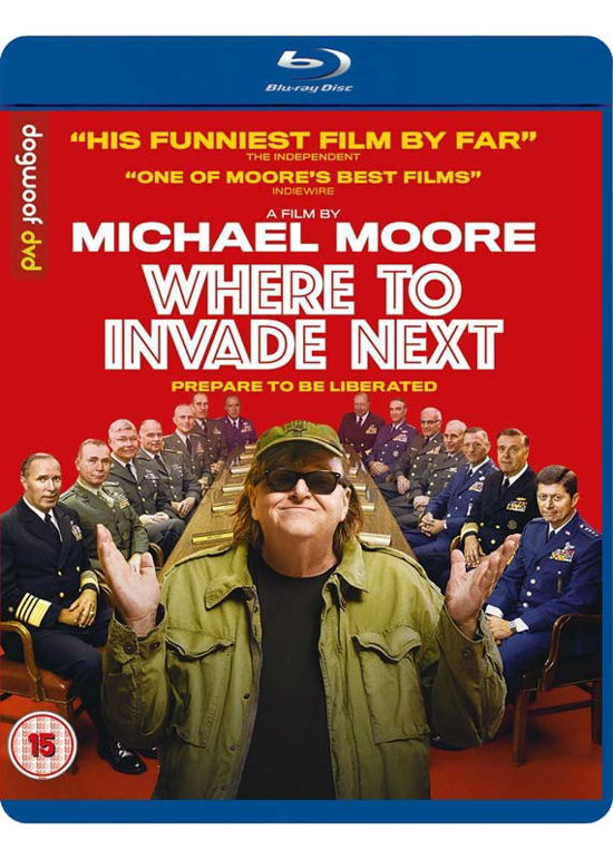 Cover for Unk · Where To Invade Next (Blu-Ray) (2016)