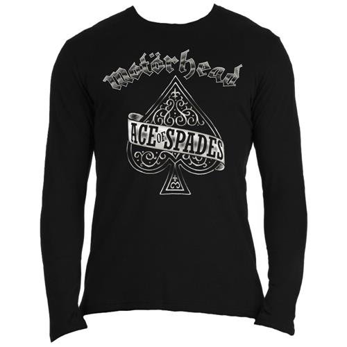 Cover for Motörhead · Motorhead Unisex Long Sleeved T-Shirt: Ace of Spades (TØJ) [size L] [Black - Unisex edition]