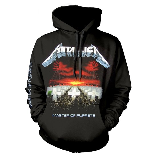 Cover for Metallica · Master of Puppets Tracks (Hoodie) [size S] [Black edition] (2018)
