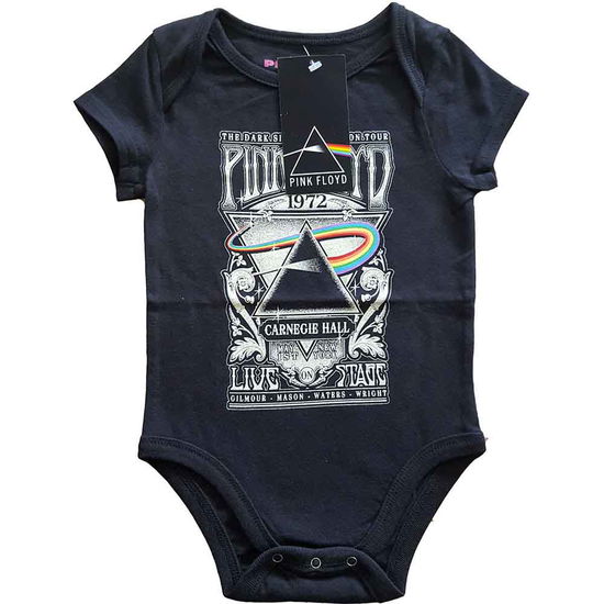 Pink Floyd Kids Baby Grow: Carnegie Hall Poster (9-12 Months) - Pink Floyd - Produtos -  - 5056368657559 - 