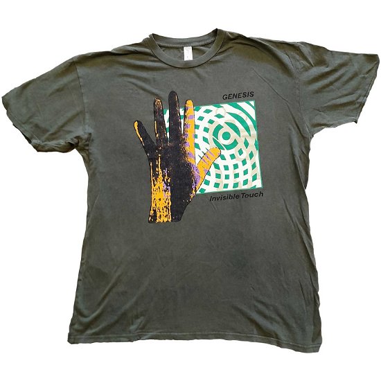 Genesis Unisex T-Shirt: Invisible Touch - Genesis - Produtos -  - 5056561045559 - 