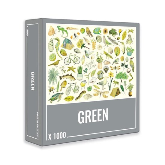 Cover for Green Jigsaw Puzzle (1000 pieces) (Paperback Book) (2024)