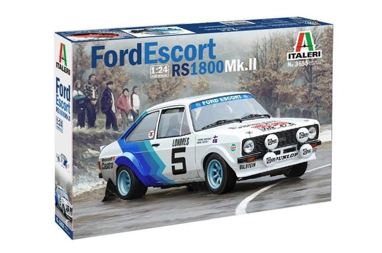 ford escort plastic model kit