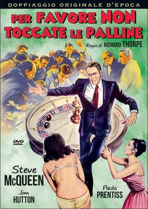 Cover for Jim Hutton,steve Mcqueen,paula Prentiss · Per Favore Non Toccate Le Palline (DVD) (2016)