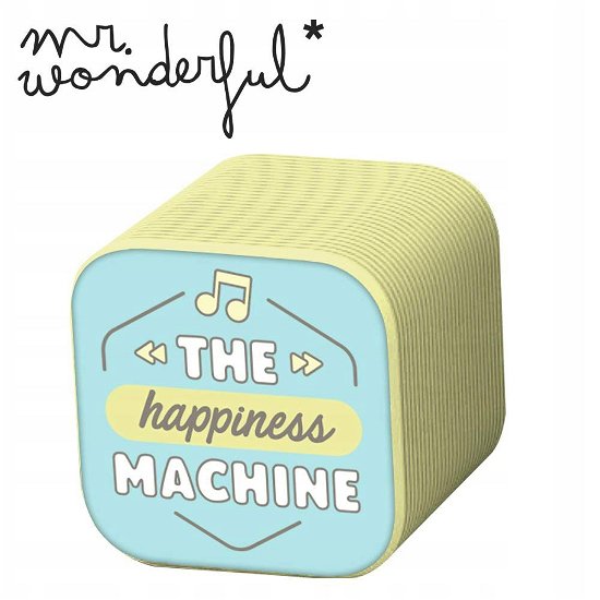 Cover for Mr. Wonderful · Wonder Happiness - Bluetooth Speaker (MERCH)