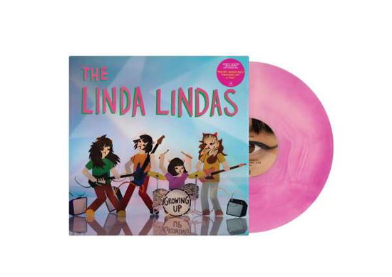 Cover for Linda Lindas the · Growing Up (Purple / Milky White Marble) (LP) [Limited edition] (2022)