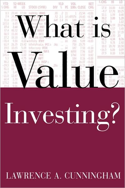 Cover for Lawrence A. Cunningham · What is Value Investing? (Pocketbok) (2004)